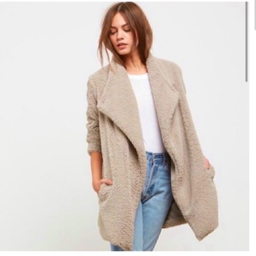 BB Dakota oversized teddy jacket